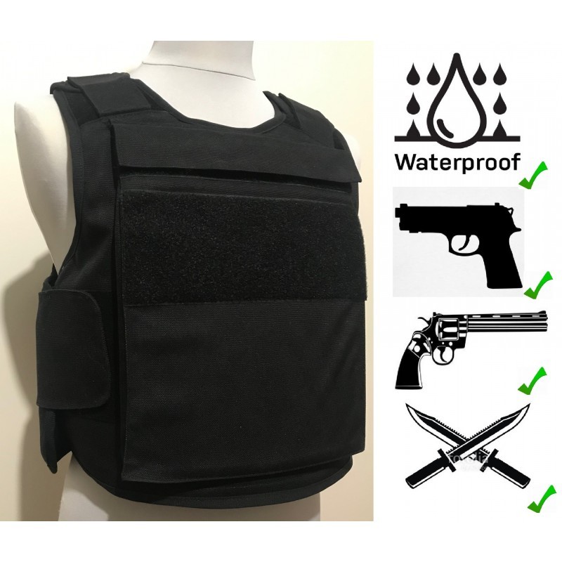 Équipement militaire Real Gun 9mm Gilet pare-balles Niveau 5 Gilet