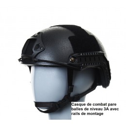 Casque balistique de combat niveau IIIA