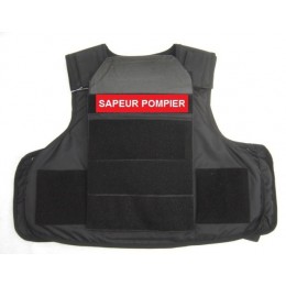 Gilet POMPIER  III+ (armes de guerre) niveau III+ stand alone en POLYÉTHYLÈNE 