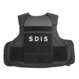 Gilet SDIS  III+ (armes de guerre) niveau III+ stand alone en POLYÉTHYLÈNE 