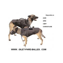 Gilet de protection KEVLAR pour chien de chasse