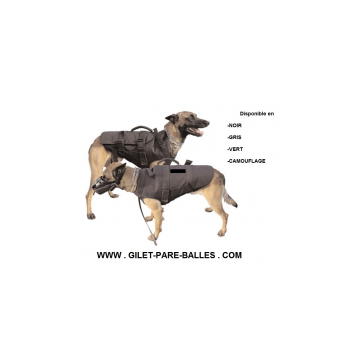 Gilet de protection KEVLAR pour chien de chasse